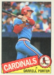 1985 Topps Baseball Cards      525     Darrell Porter